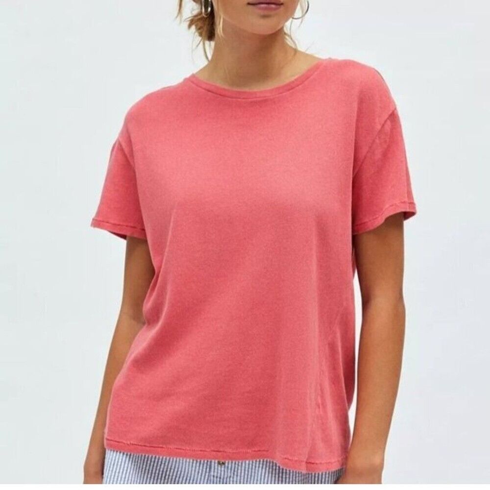 Urban Outfitters Womens 100% Cotton Pink TShirt Small - Picture 2 of 11